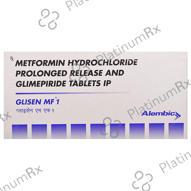 Glisen MF 1/500mg Tablet PR 15s