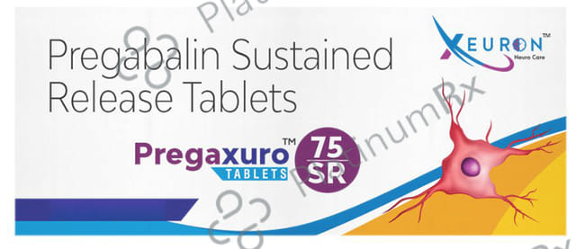 Pregaxuro 75mg SR Tablet 10s