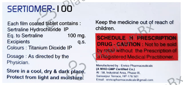 Sertiomer 100 Tablet