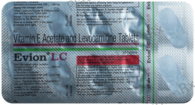 Evion LC 150/200mg Tablet 10s