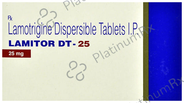 Lamitor 25mg Tablet DT 15s