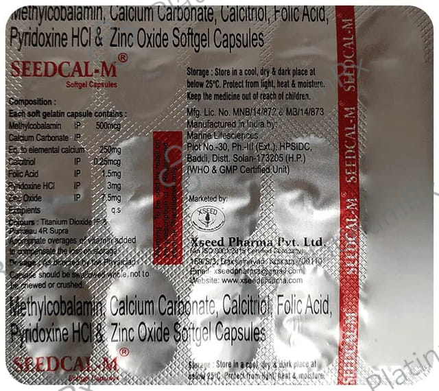 Seedcal-M Softgel Capsule