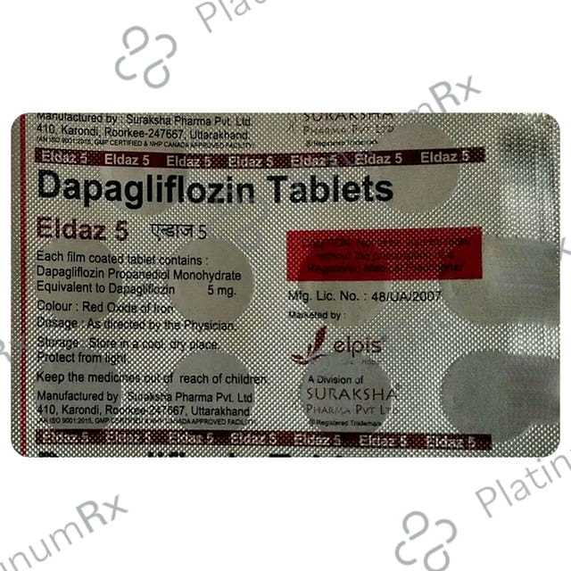Eldaz 5mg Tablet 10s