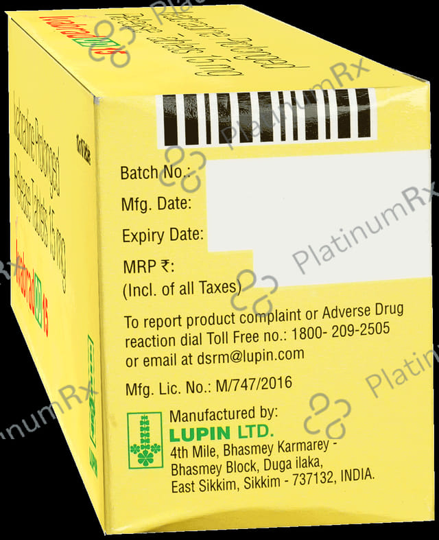 Ivabrad OD 15mg Tablet 10s