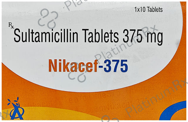 Nikacef 375mg Tablet