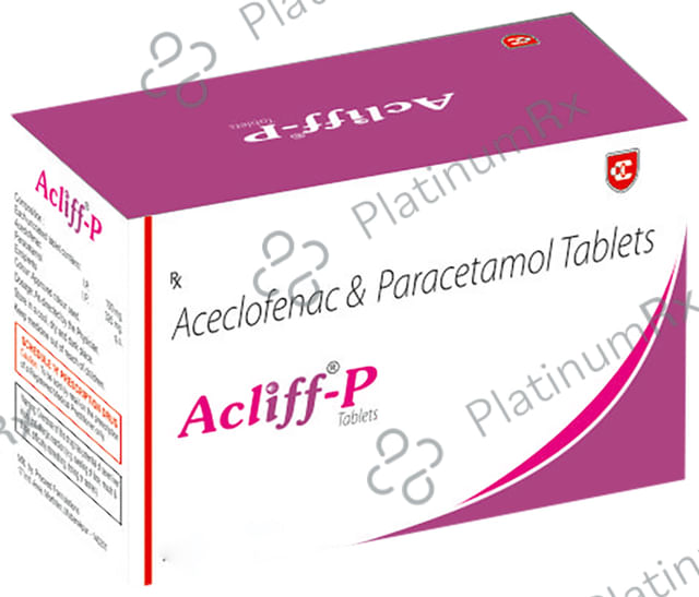 Acliff P 100/325mg Tablet 10s