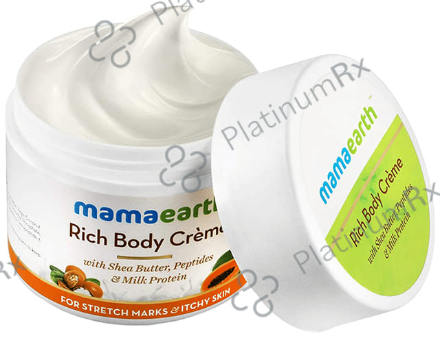 Mamaearth Rich Body Creme for Stretch Marks & Itchy Skin