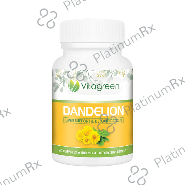 Vitagreen Dandelion 500mg Capsule