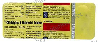 Cilacar NB 5/10mg Tablet 10s
