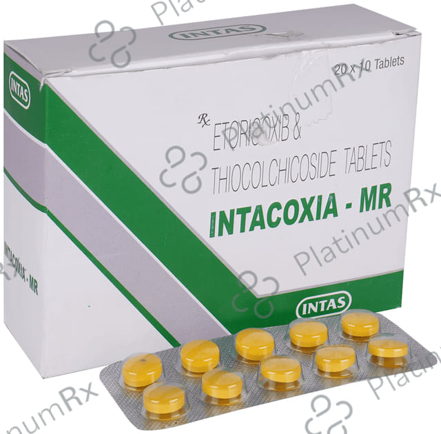 Intacoxia MR 60/4mg Tablet 10s