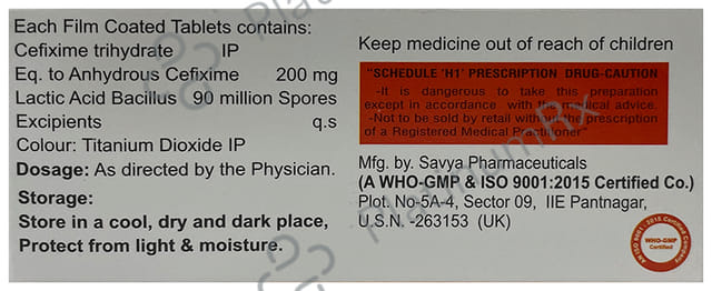 Bjocef 200-LB Tablet