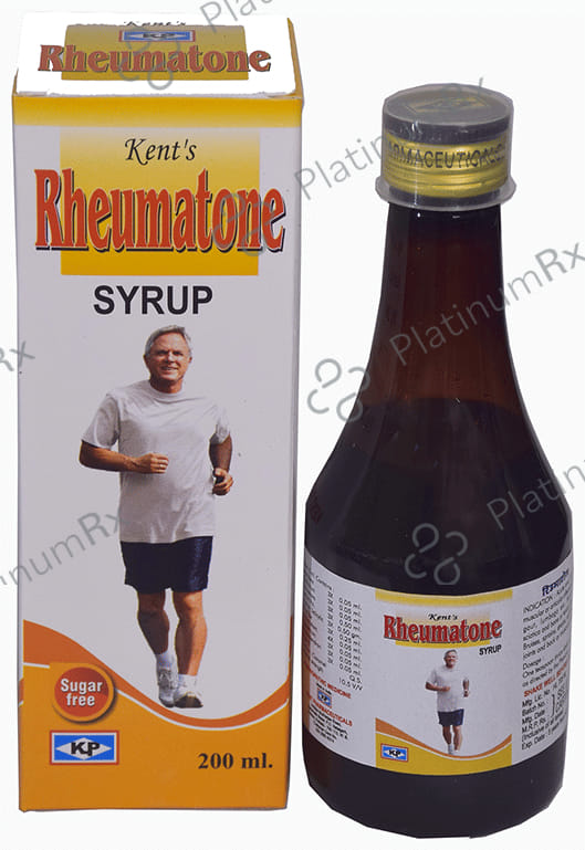 Kent's Rheumatone Syrup Sugar Free