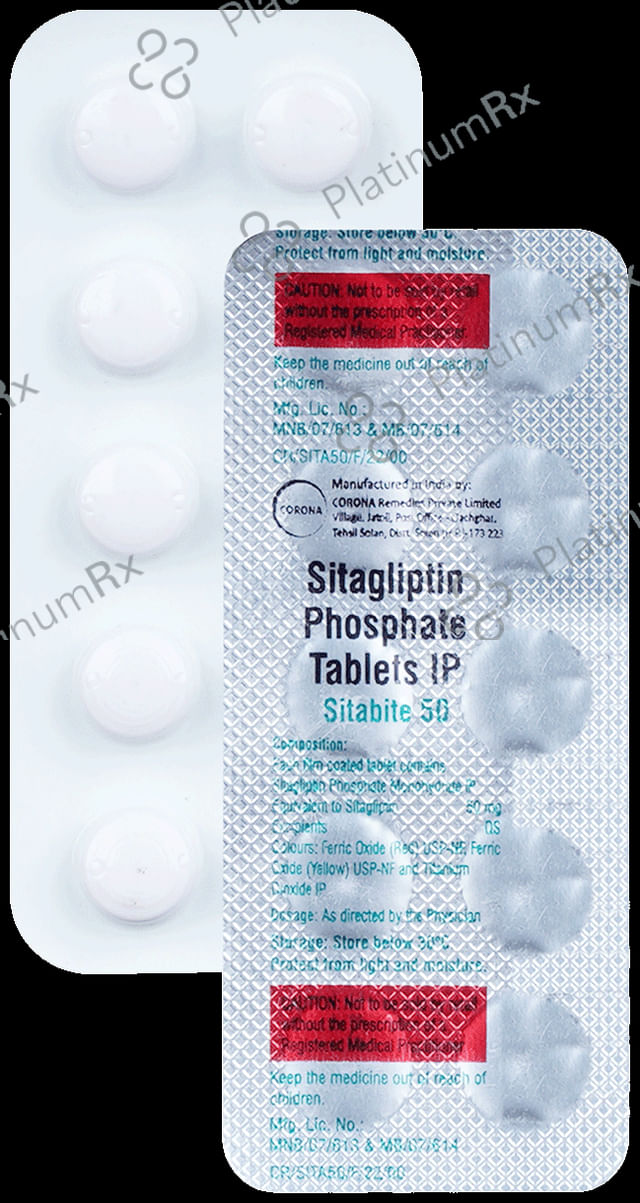 Sitabite 50mg Tablet 10s