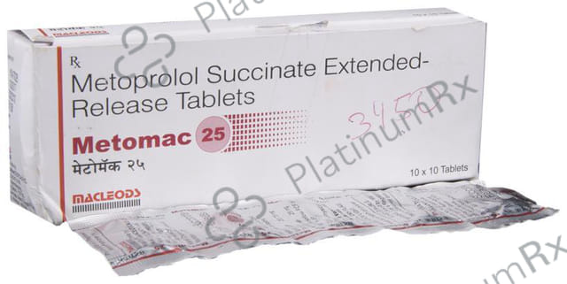 Metomac 25mg Tablet ER 10s