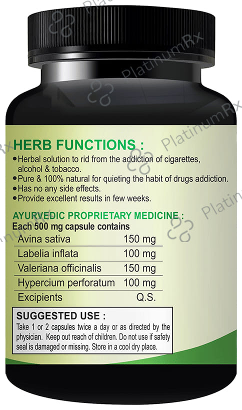 Fasczo Smokill 500mg Capsule 30 capsules