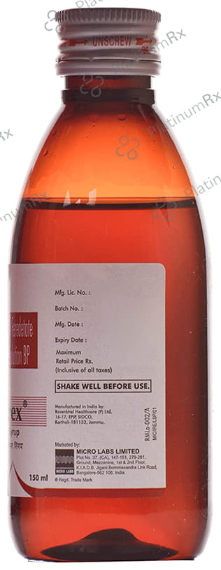 Irex 33mg Syrup 150ml