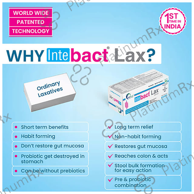 Intebact Lax Sachet (5gm Each)
