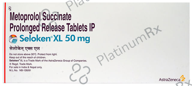 Seloken XL 50mg PR Tablet 30s