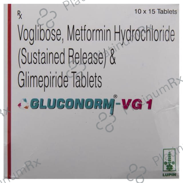 Gluconorm VG 1 Tablet SR