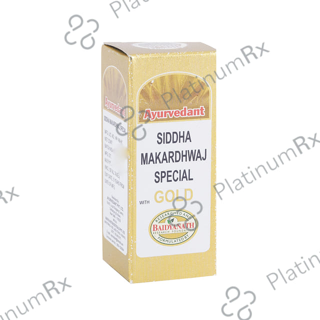 Ayurvedant Siddha Makardhwaj Special with Gold Tablet