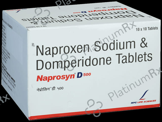 Naprosyn D 10/500mg Tablet 10s