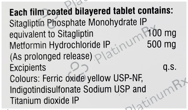 Istamet XR 500/100mg Tablet 15s