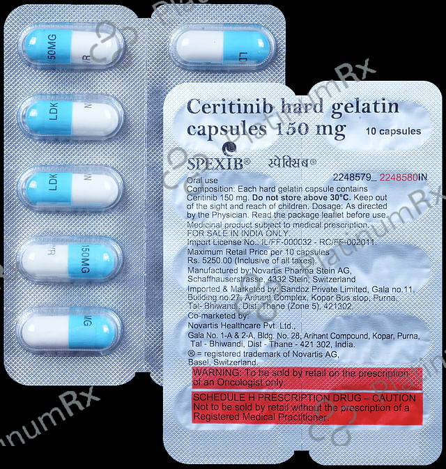 Spexib 150mg Capsule 10s