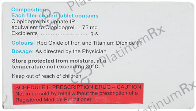 Clopicard 75mg Tablet 15s
