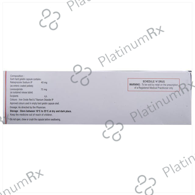 Rabonik 40/75mg Plus Capsule SR 10s