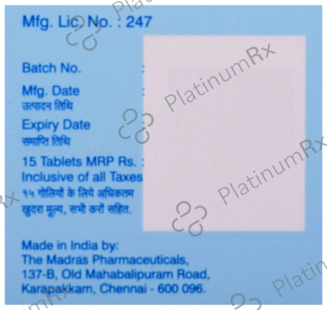 K Pio M 500/15mg Tablet ER 15s
