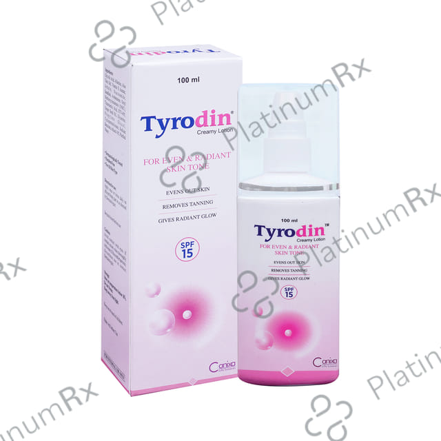 Tyrodin Creamy SPF 15 Lotion 100ml