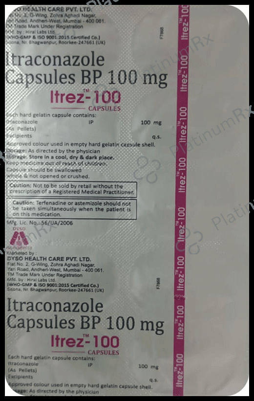 Itrez 100 Capsule