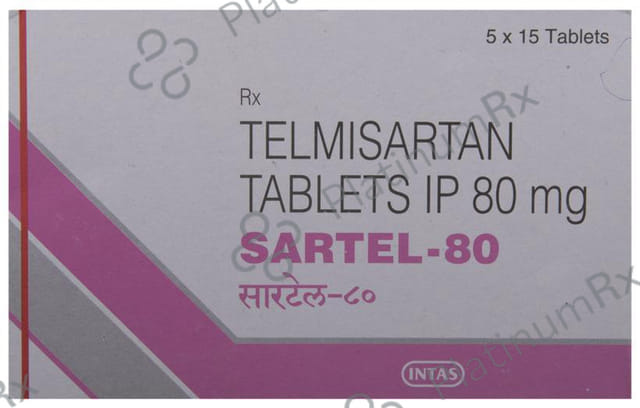 Sartel 80mg Tablet 15s
