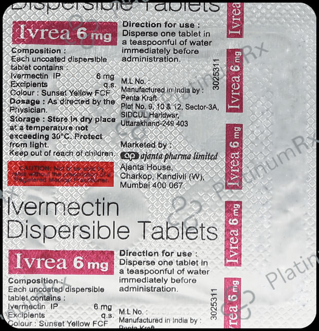 Ivrea 6mg Tablet