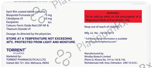 Corbis LN 5/10mg Tablet 10s