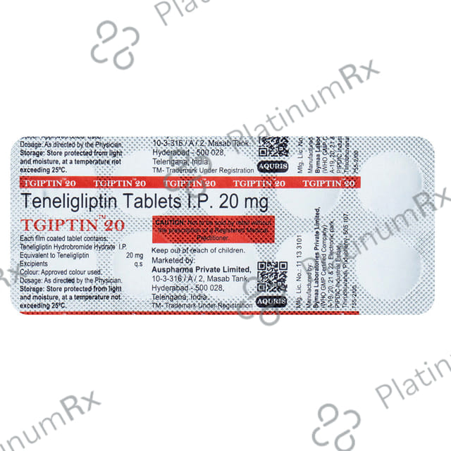 Tgiptin 20mg Tablet