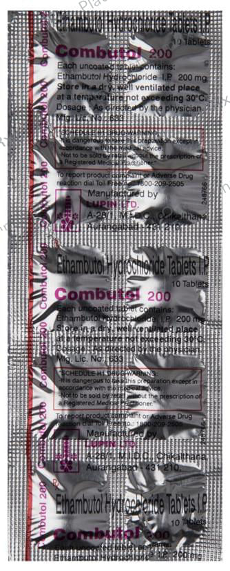 Combutol 200 Tablet