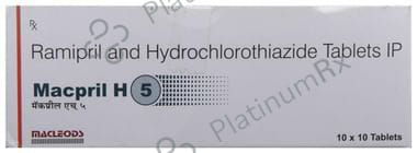 Macpril H 5/12.5mg Tablet 10s