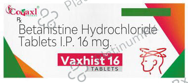 Vaxhist 16mg Tablet 10s