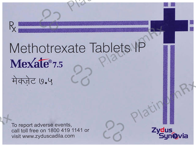 Mexate 7.5mg Tablet 4s