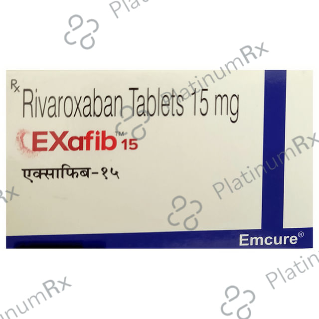 Exafib 15mg Tablet 14s