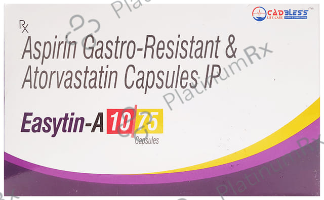 Easytin A 10mg/75mg Capsule