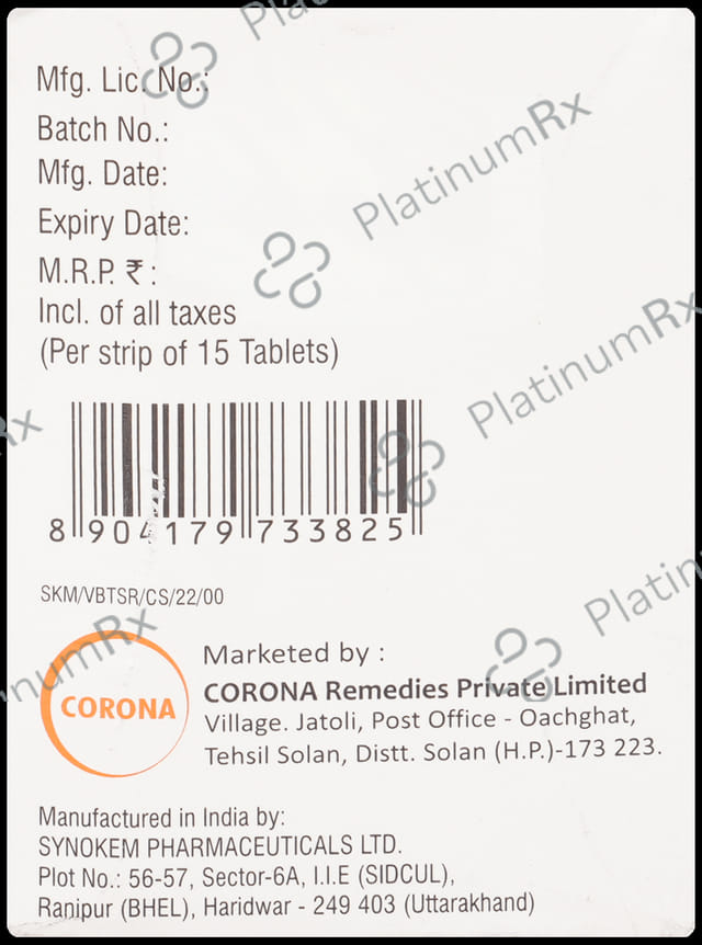 Vibite 100mg Tablet SR 15s