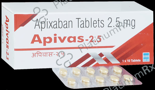 Apivas 2.5mg Tablet 10s