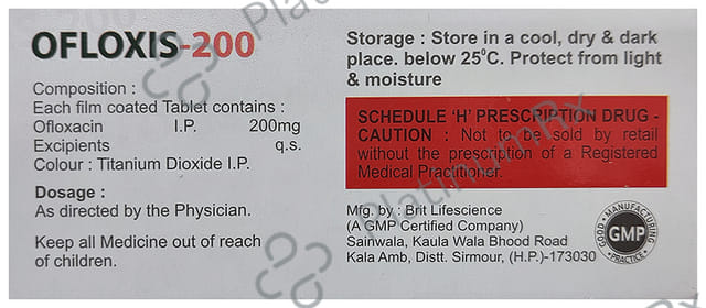 Ofloxis 200 Tablet