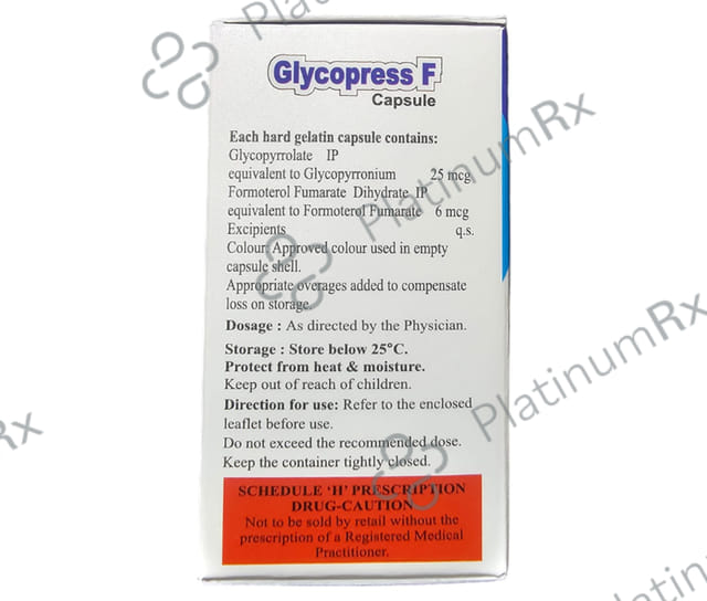 Glycopress F 6/25mcg Rotacap 30s