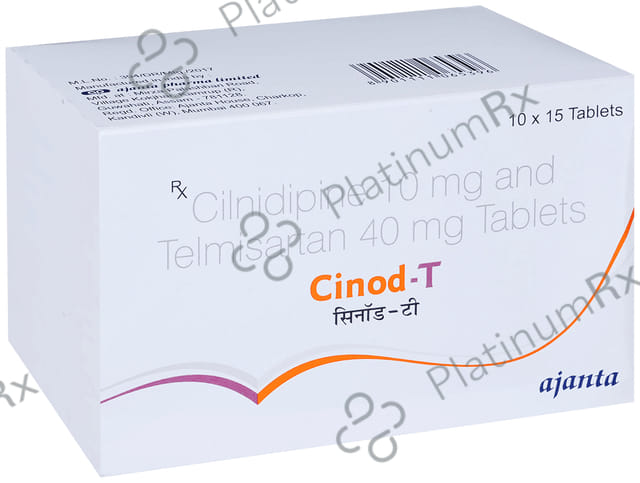 Cinod T 10/40mg Tablet 15s