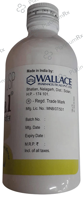Laxiwal Oral 10000mg Solution Tangy Lemon 200ml