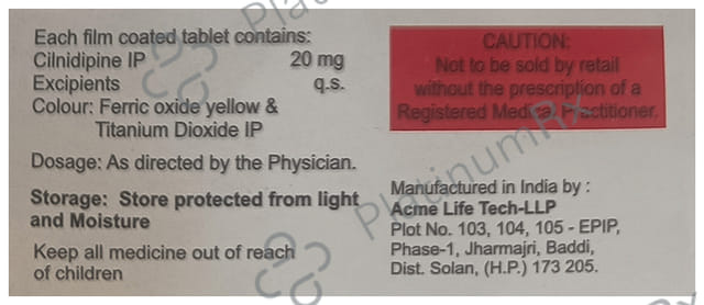 Cilafirst 20mg Tablet 10s