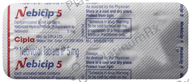 Nebicip 5mg Tablet 10s